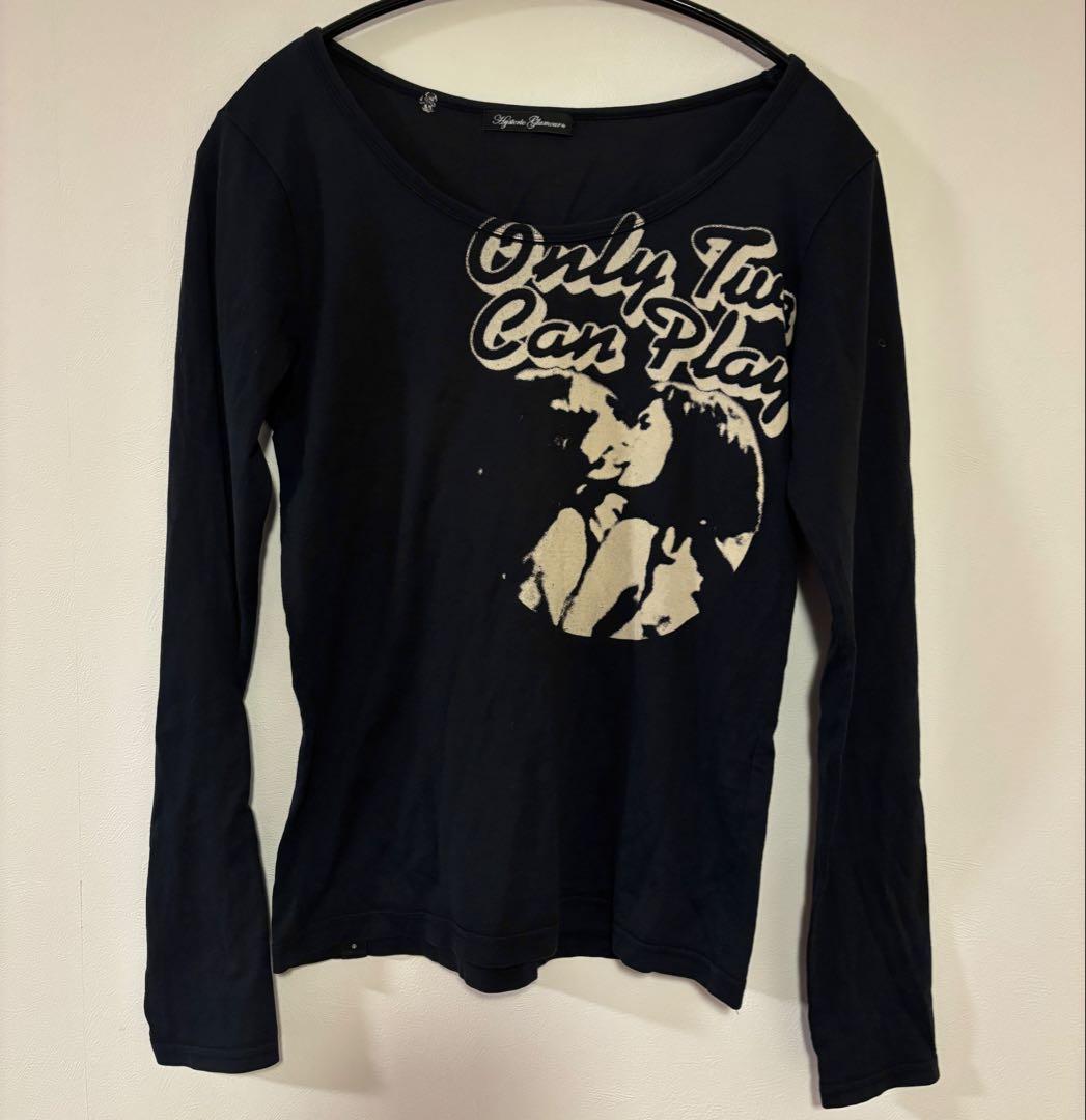 Hysteric Glamour ロンT ピチT 黒 ヒスガール 90s