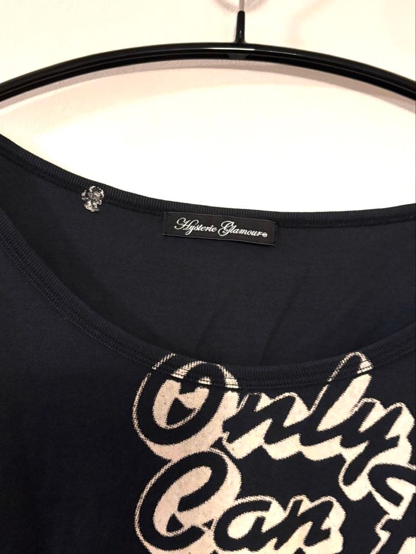 Hysteric Glamour ロンT ピチT 黒 ヒスガール 90s