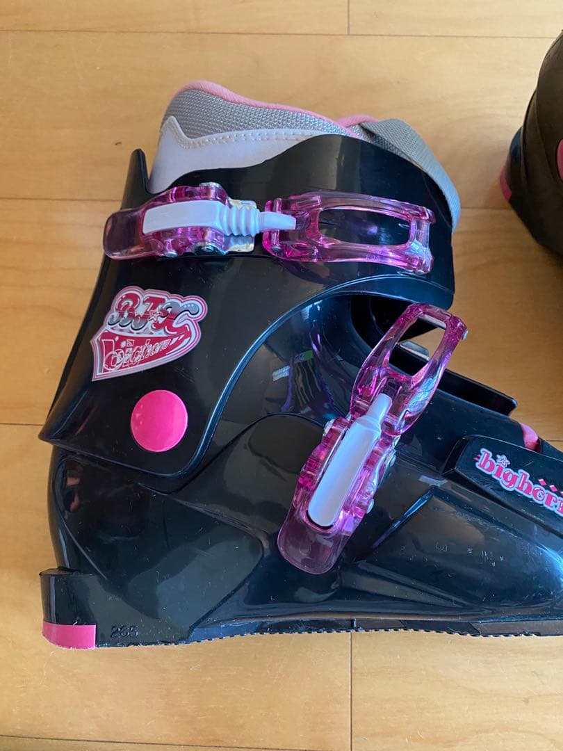 【美品】スキー板　ストック　ブーツ　3点セット