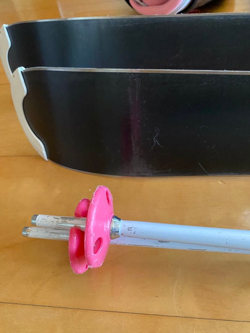 【美品】スキー板　ストック　ブーツ　3点セット