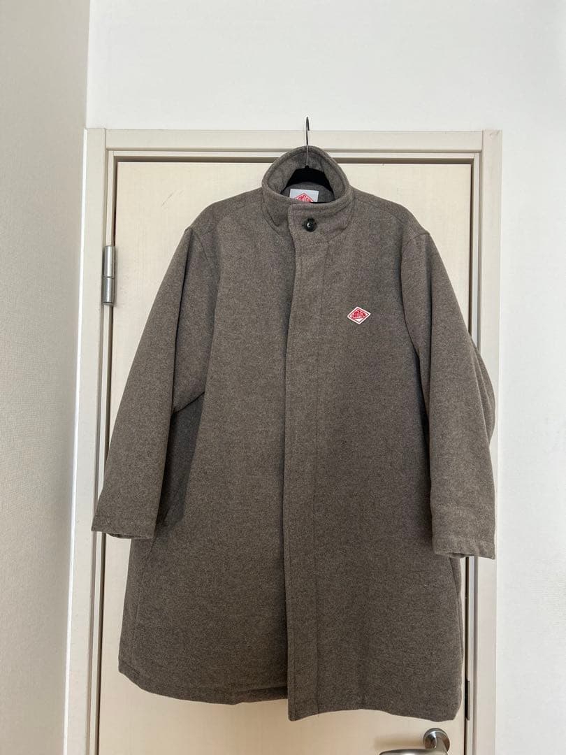 美品ダントンDANTON レイビームス別注　スタンドカラーモッサダウンコート36
