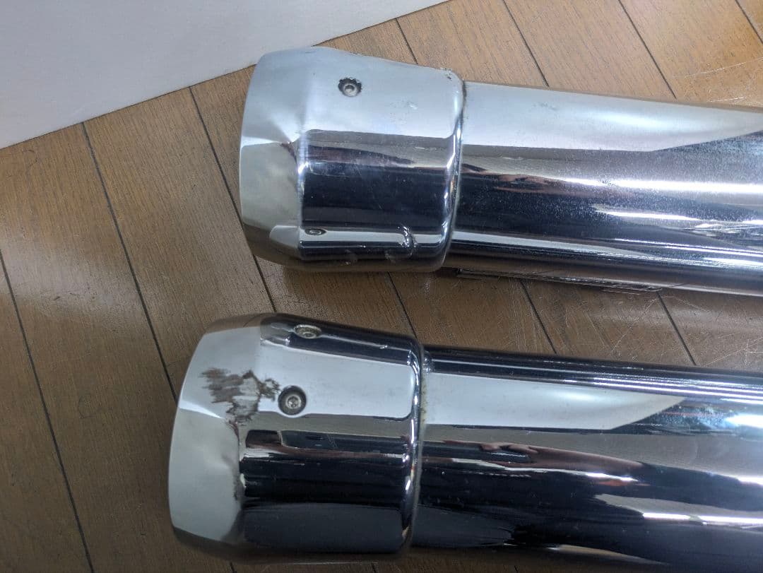 ハーレー用　クリアキン　スリップオンマフラー　クラッシャー　ツーリングモデル用