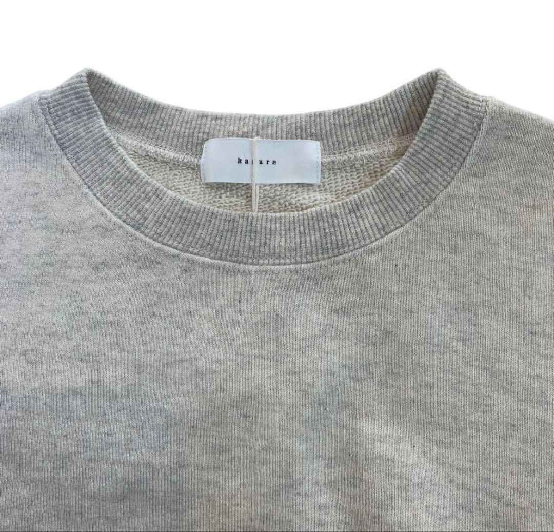 かぐれ　コットンリヨセルスウェットプルオーバー　サイズF