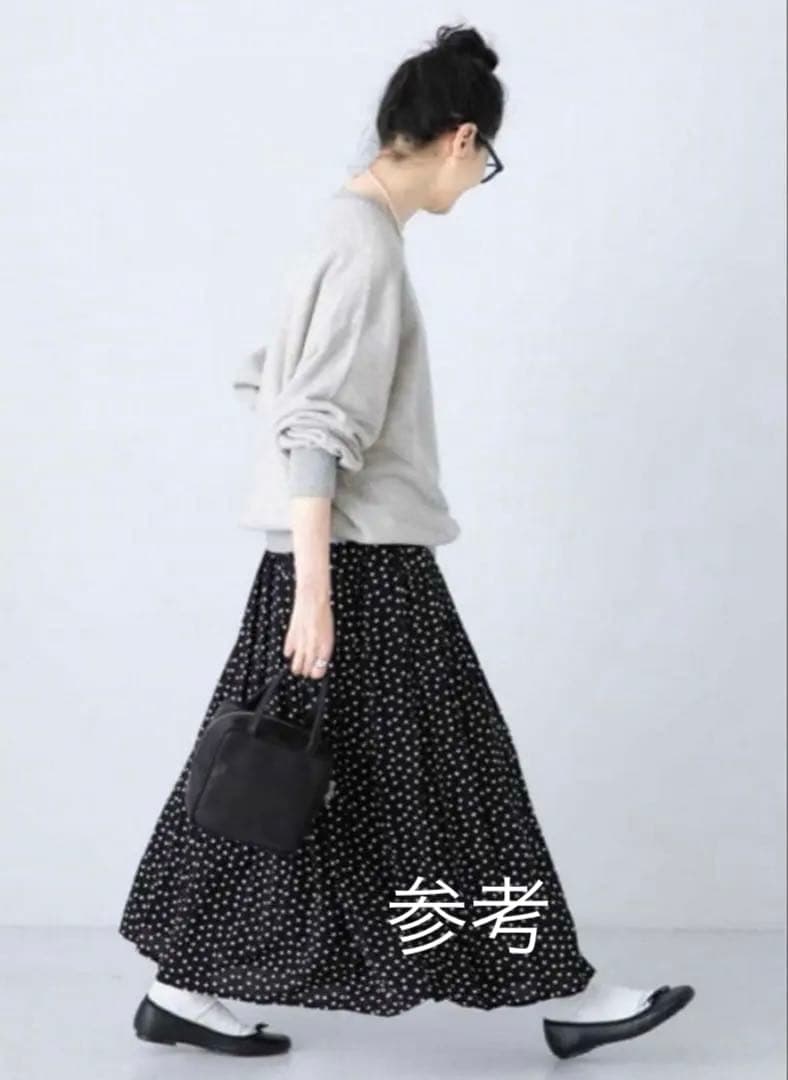 かぐれ　コットンリヨセルスウェットプルオーバー　サイズF