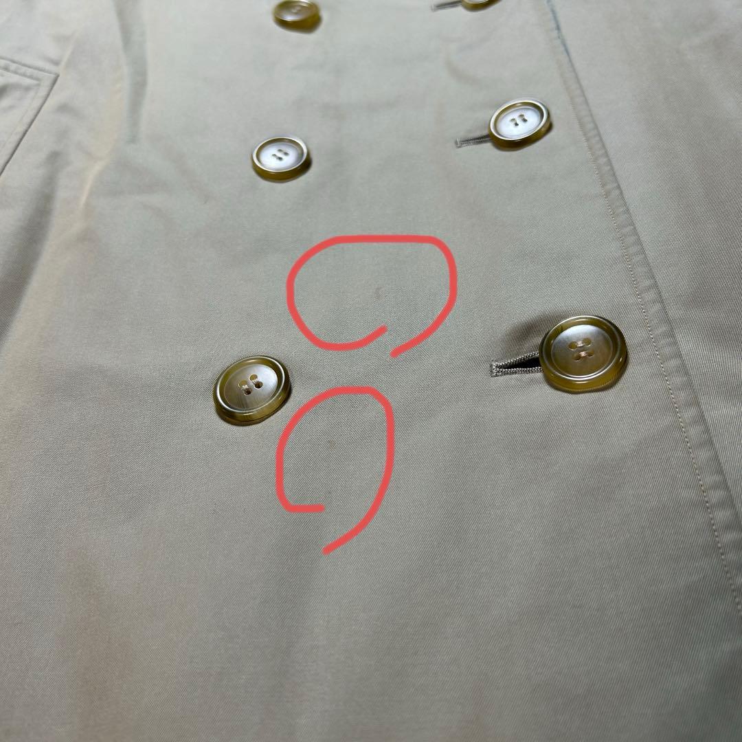 美品✨バーバリー トレンチコート ライナー付 ロング丈 ノバチェック M相当