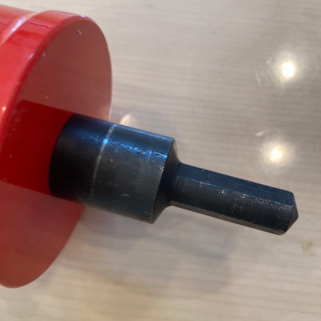 水道塩ビ管用ホールカッター60m/m、ジョイントセット