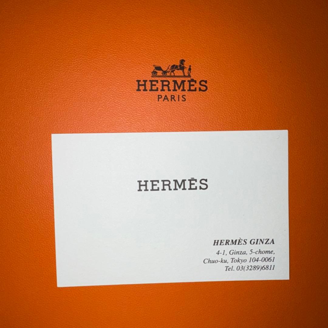 【新品】HERMES Hデコ27cm 2025リボン購入カード　箱 説明書付き
