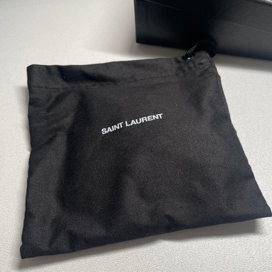 美品 SAINT LAURENT オピウム ダブルラップ ブレスレット