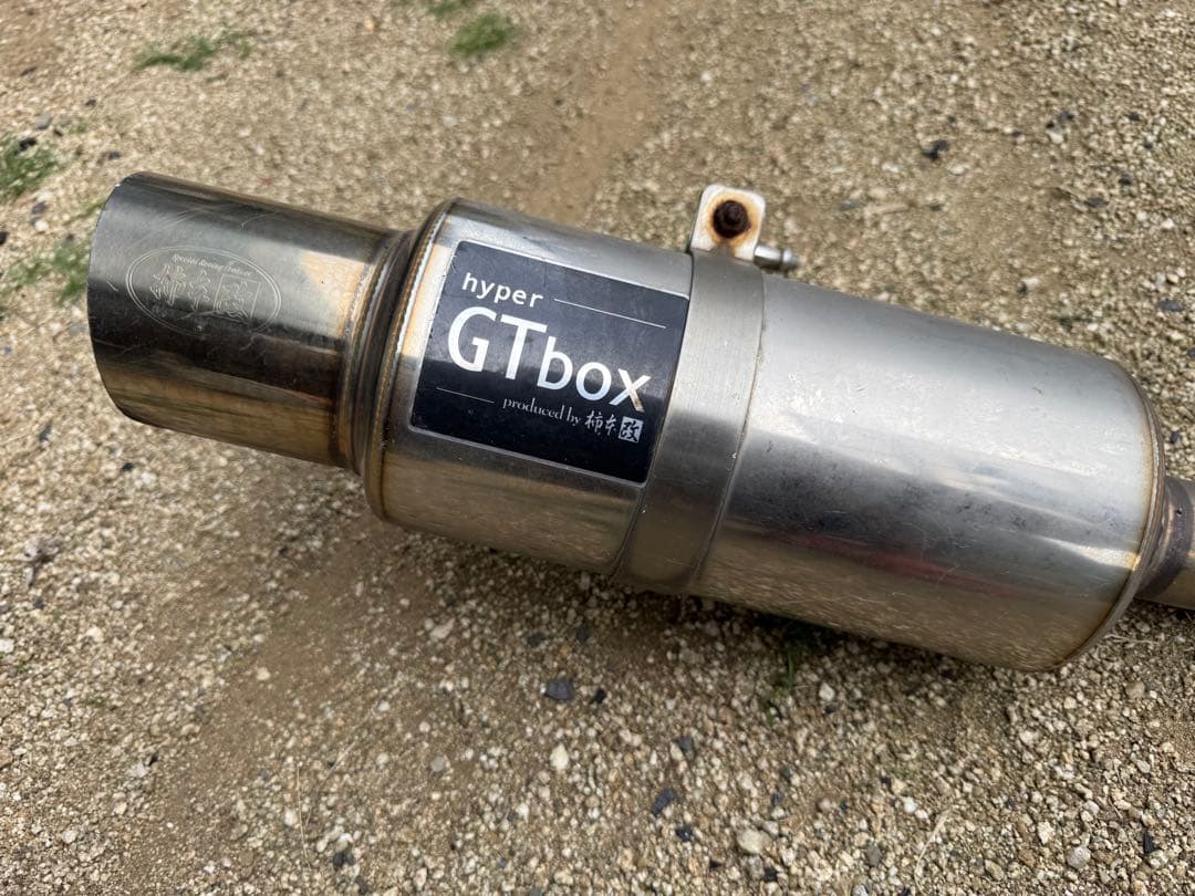 マーチ キューブ 柿本改 リアマフラー GT box