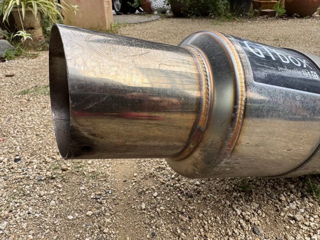 マーチ キューブ 柿本改 リアマフラー GT box