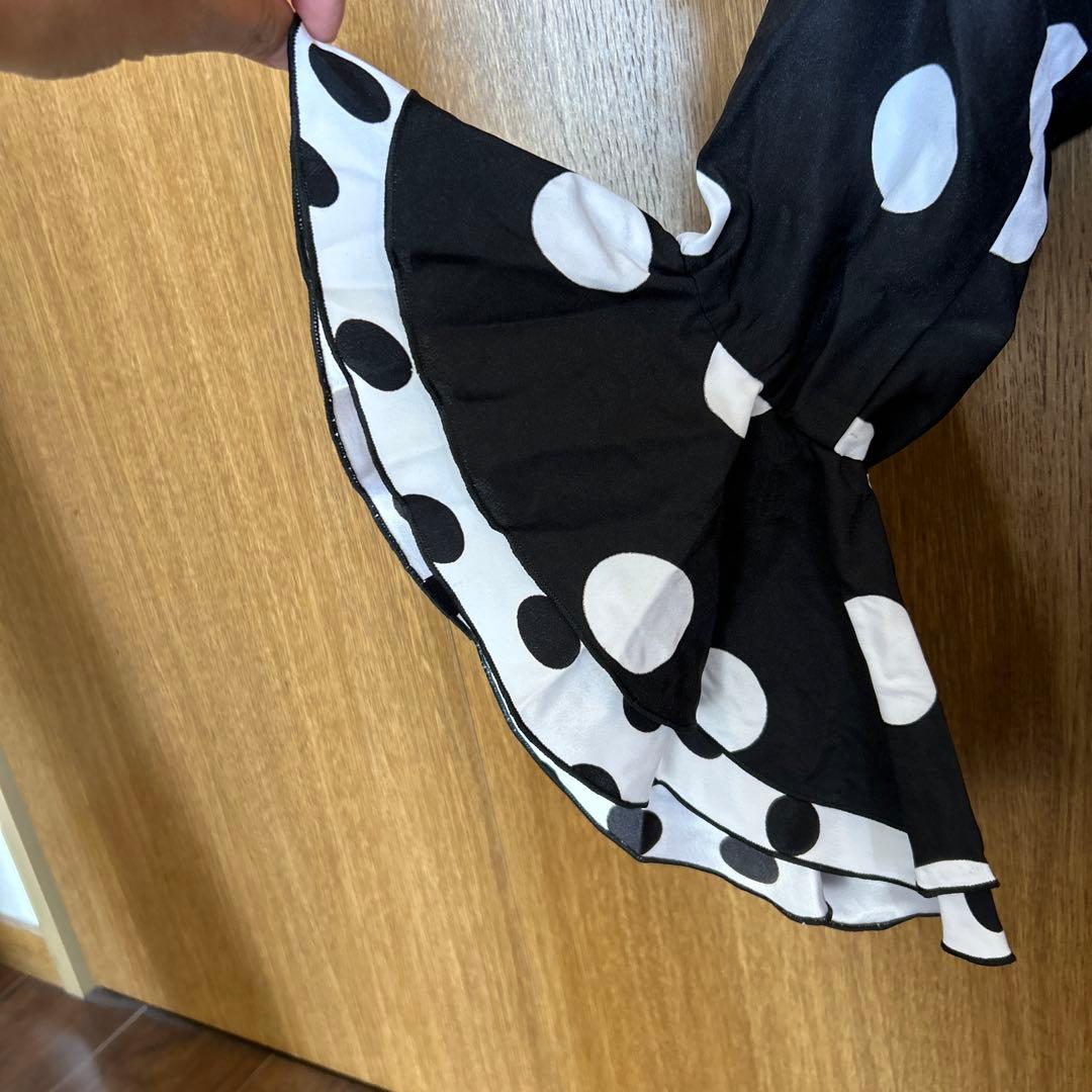 フラメンコ衣装 ツーピース ドレス Mくらい