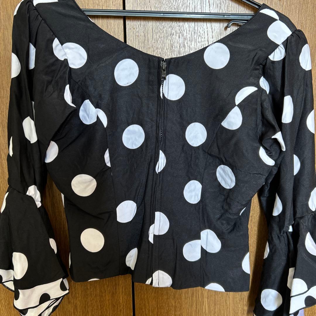 フラメンコ衣装 ツーピース ドレス Mくらい