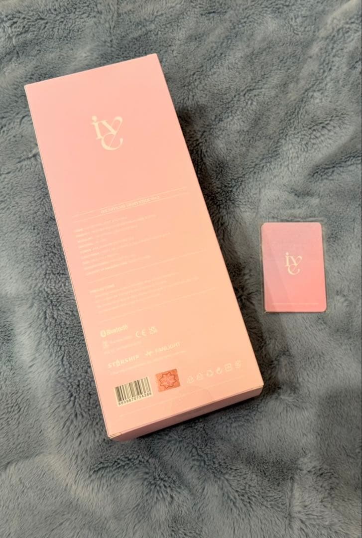 即購入⭕️ IVE 公式 ペンライト ver2 新品未開封 特典 トレカ付き