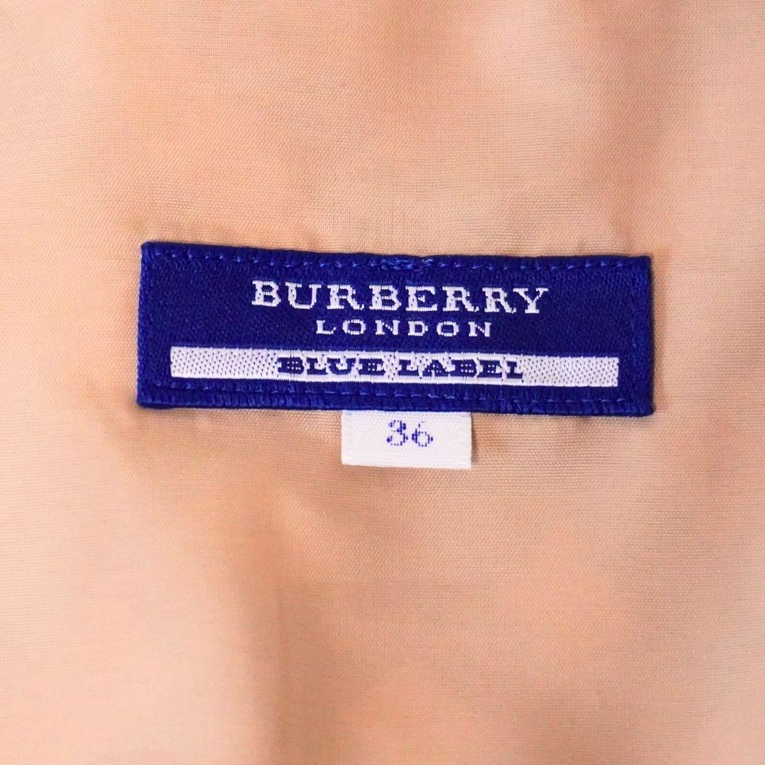 専用 バーバリーブルーレーベル ノバチェック プリーツスカート