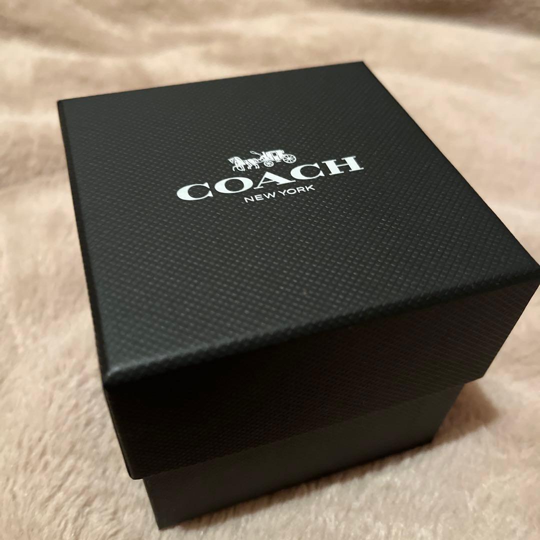 COACH 腕時計 レディース エリオット28mm サンレイダイヤル ゴールド