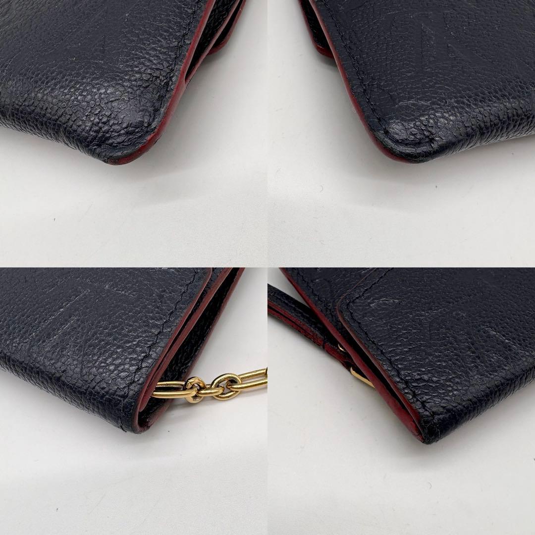 【保存袋付き】ルイヴィトン アンプラント ポシェットクレ 財布 ケース