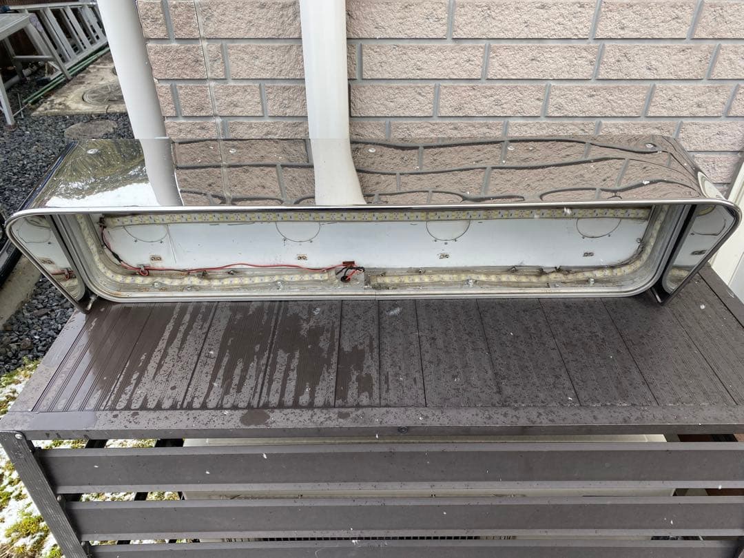 アンドン大LED仕様　鏡面アンドンバイザー付き　送料込み