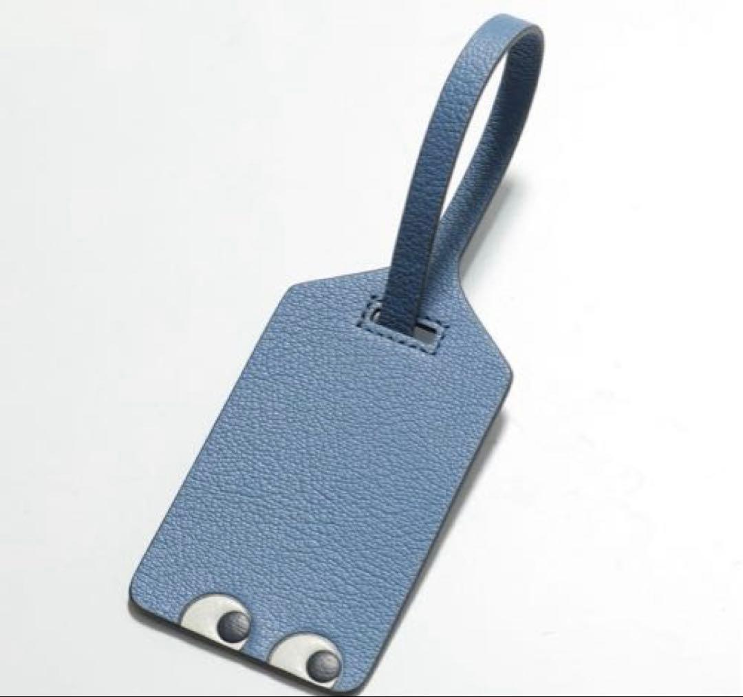 アニヤハインドマーチ　アイズ　チャーム　レザー　タグ