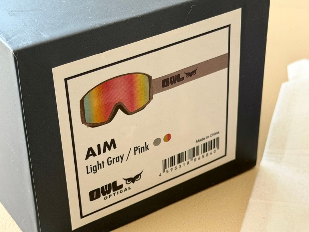 OWL OPTICAL AIM ゴーグル Light Gray / Pink