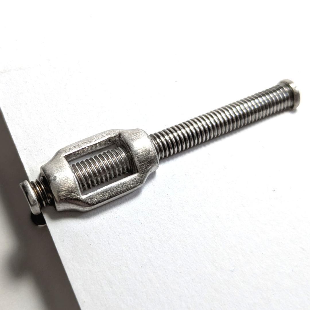 tat98 英国製 タテオシアン ネクタイピン シルバー925 ボルトデザイン