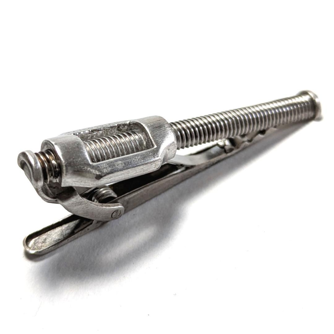 tat98 英国製 タテオシアン ネクタイピン シルバー925 ボルトデザイン