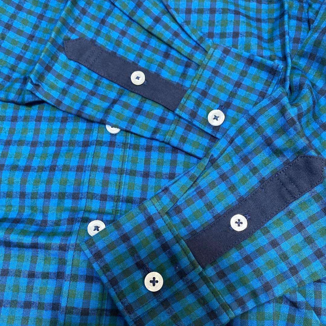 familiar チェック柄 長袖シャツ 130