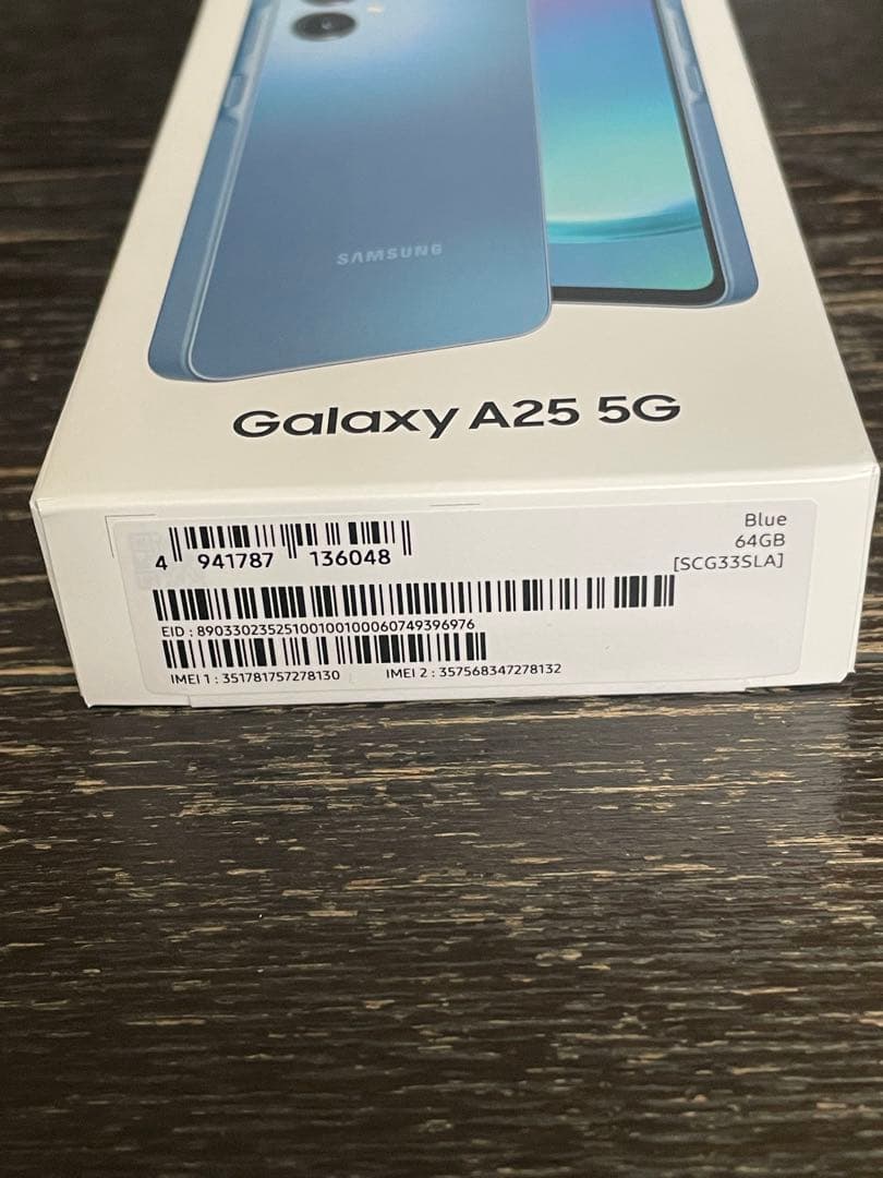 Galaxy A25 5G ブルー
