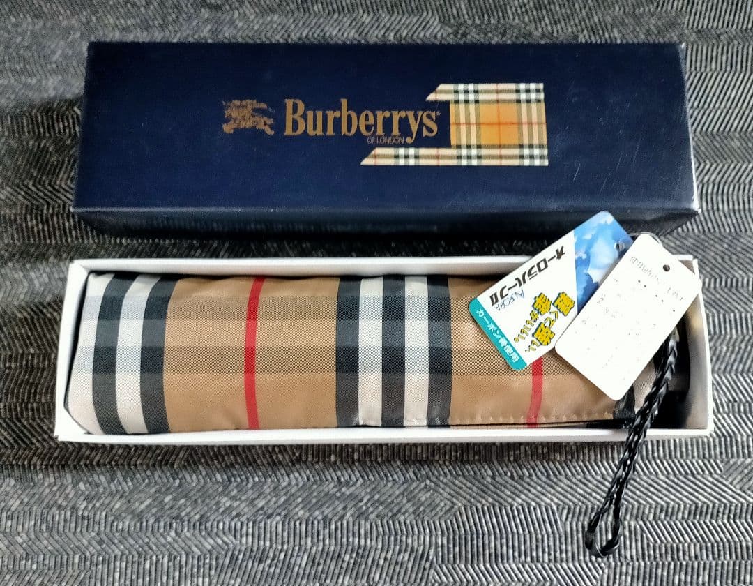 Burberrys チェック柄 折りたたみ傘