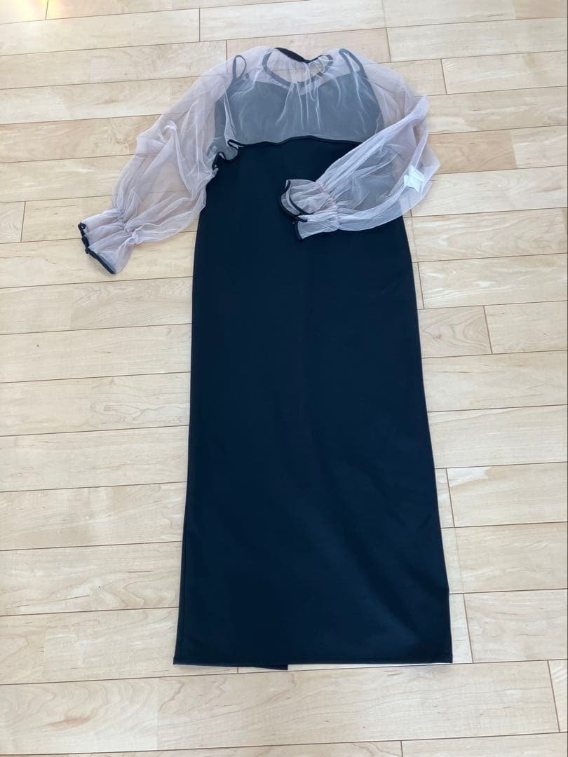 【Ameri VINTAGE】 MANY WAY AIRY VEIL DRESS