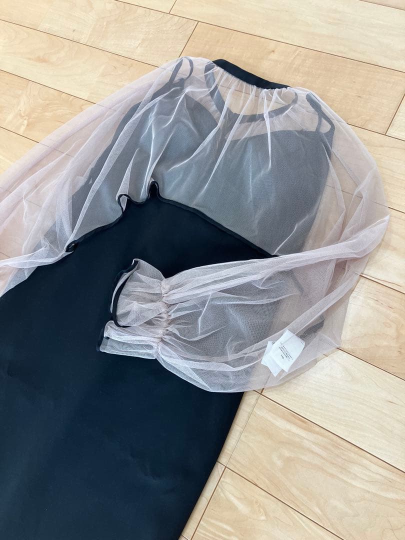 【Ameri VINTAGE】 MANY WAY AIRY VEIL DRESS