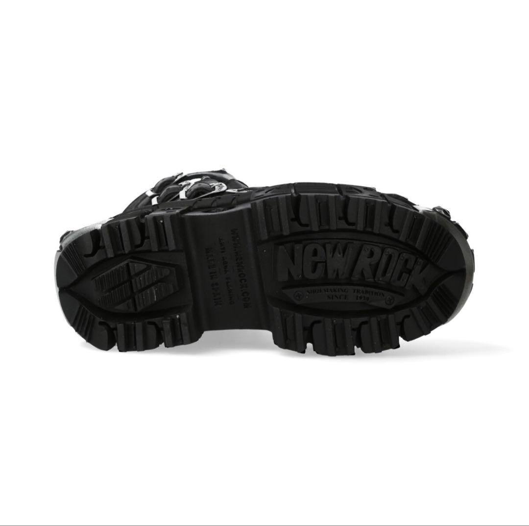 M-WALL1473-S3 / プレート / 厚底ブーツ /本革NEW ROCK