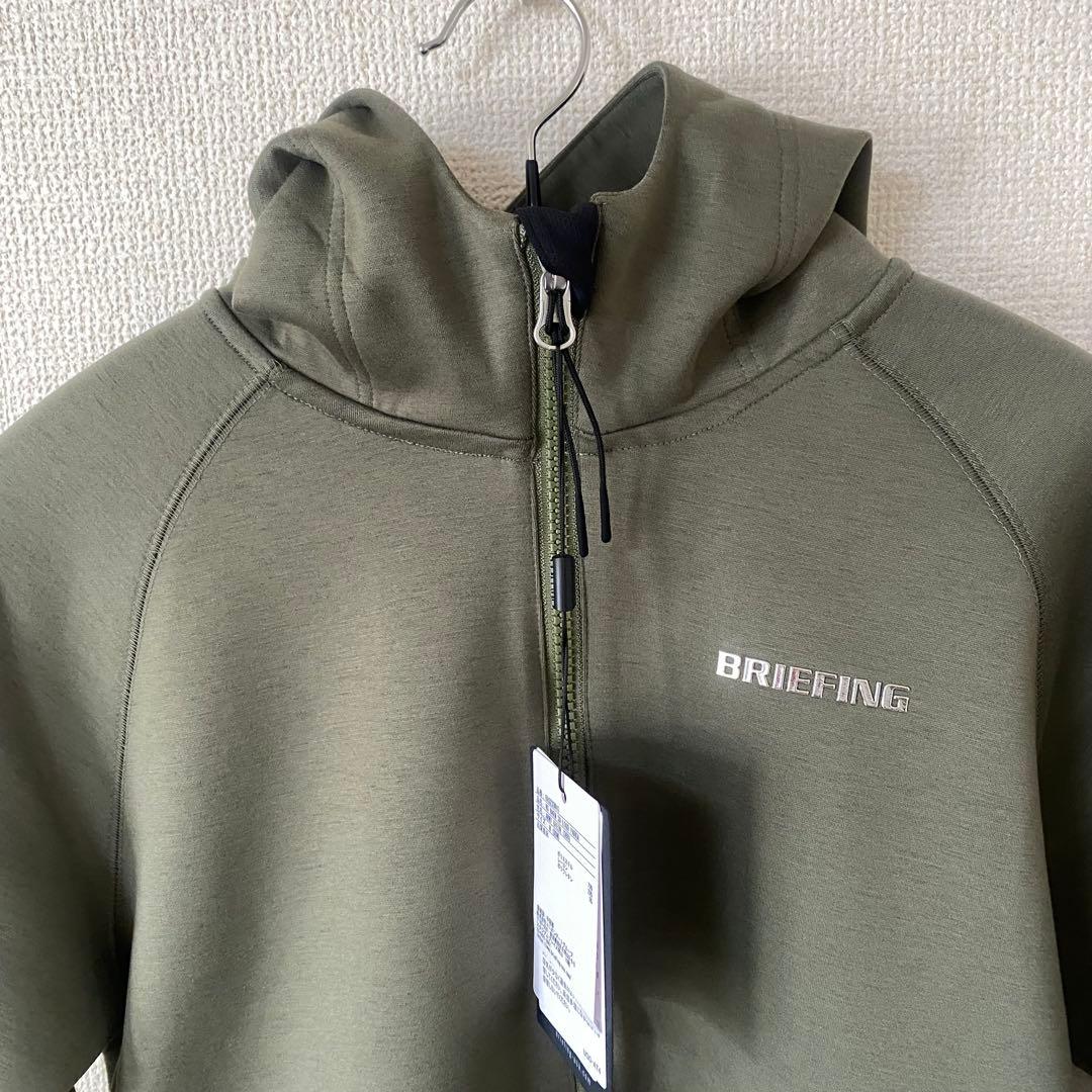 BRIEFING フルジップジャケット オリーブ