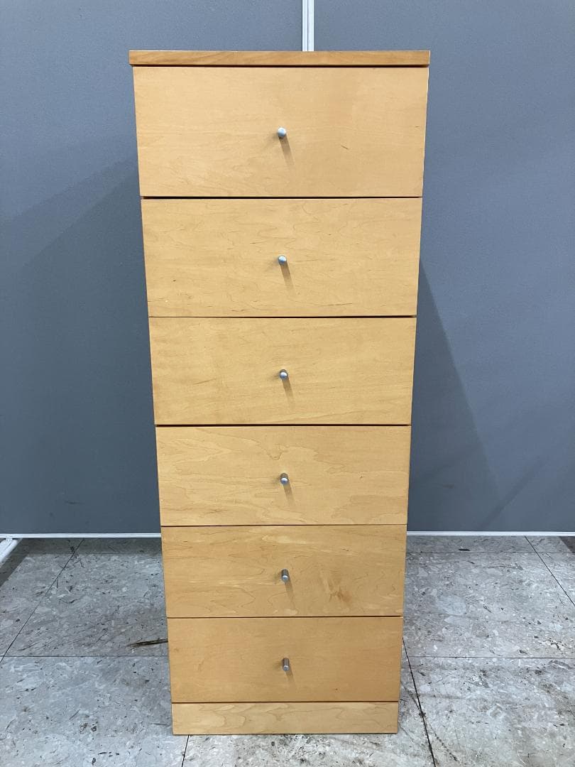 無印良品 チェスト 6段 ブラウン