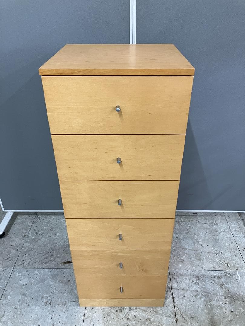 無印良品 チェスト 6段 ブラウン