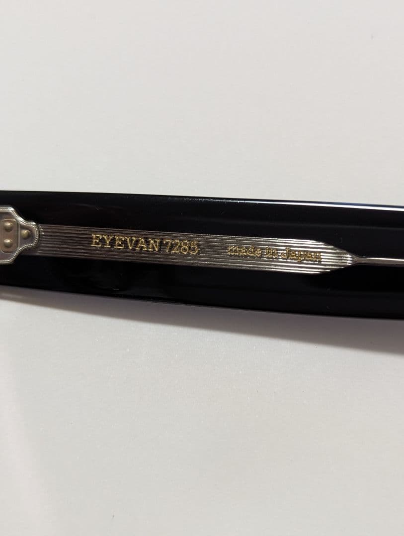 y*n様 EYEVAN 7285 メガネ 329　ブラック