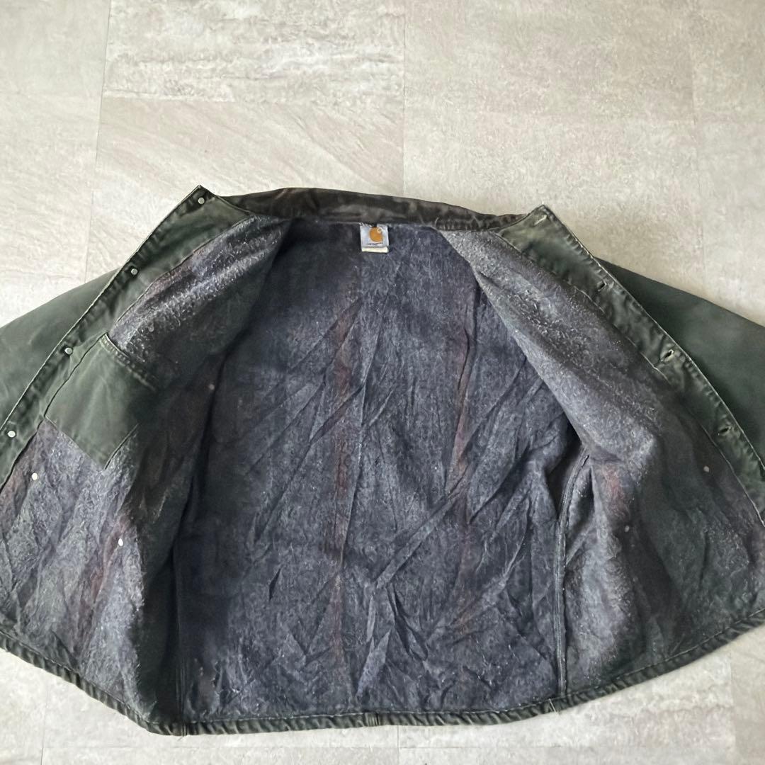 青*凛様 Carhartt チョアコート Mos カーハート ダック カバーオー