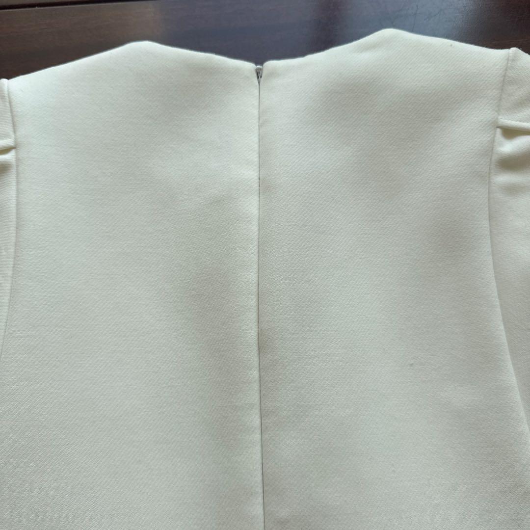 YOKO CHAN ホワイト チュニック ブラウス　38