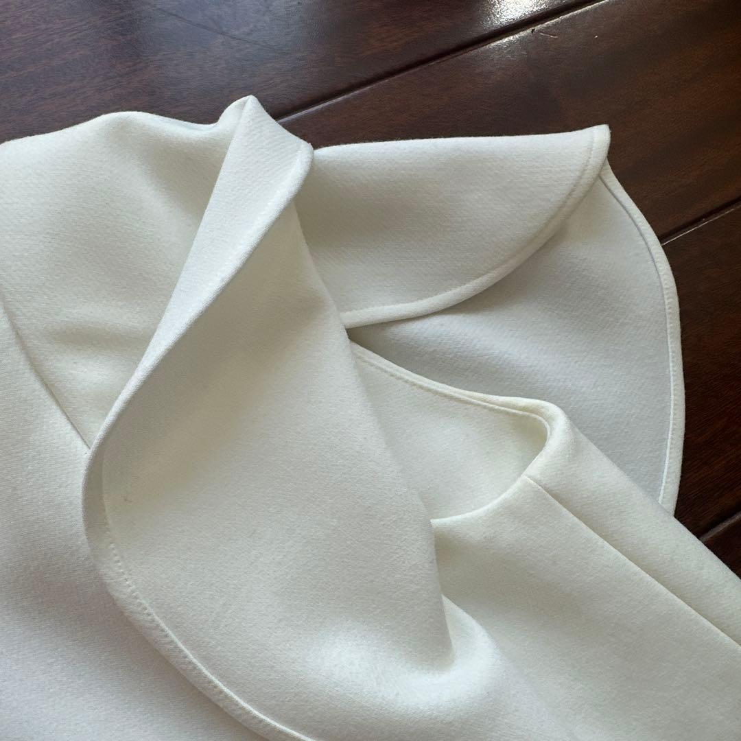 YOKO CHAN ホワイト チュニック ブラウス　38