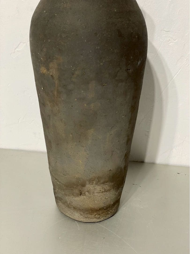 も須恵器 古陶磁 壺 花瓶 インテリア 時代物 朝鮮