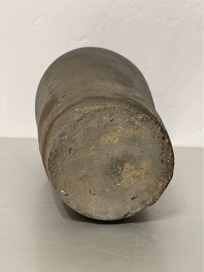も須恵器 古陶磁 壺 花瓶 インテリア 時代物 朝鮮