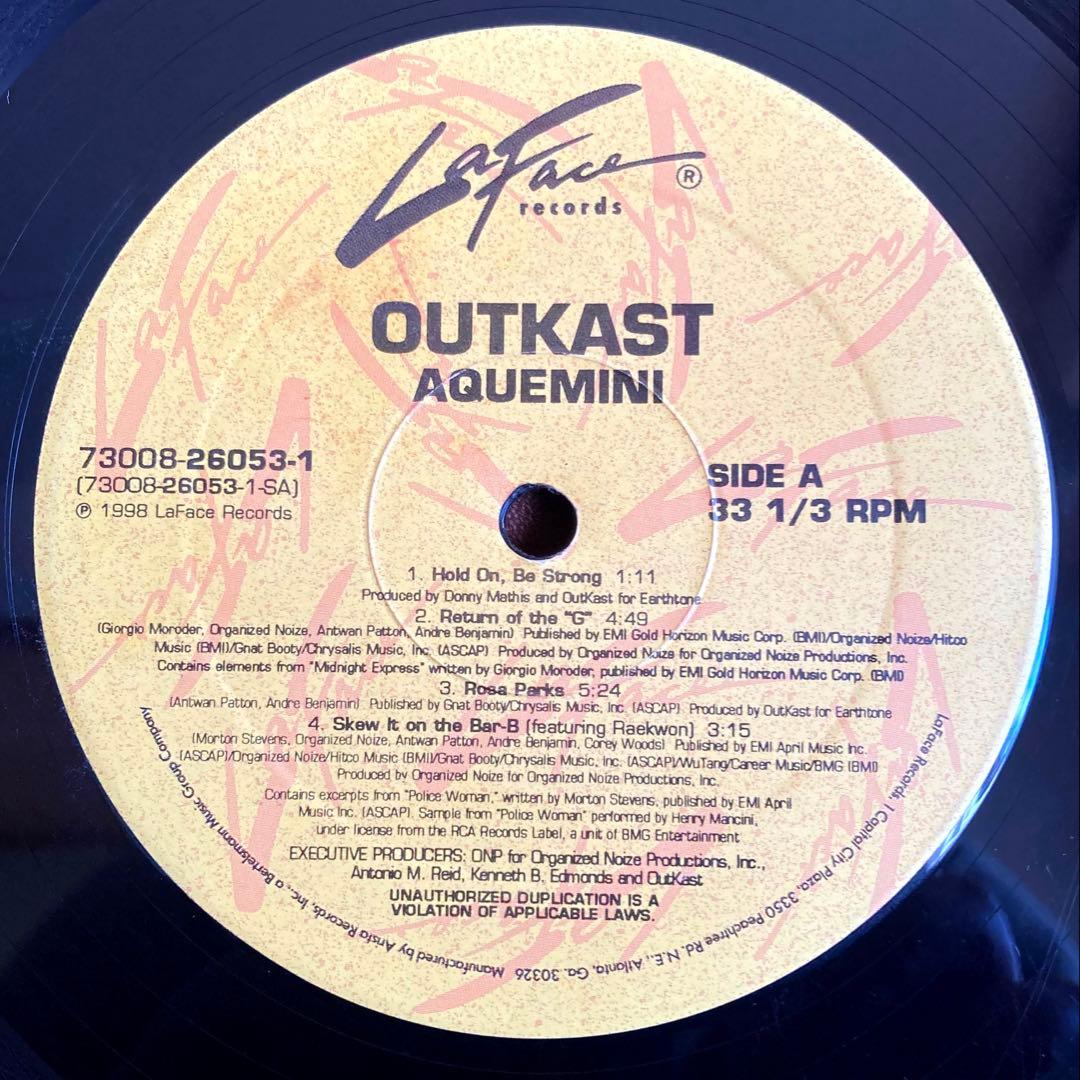 【3LP】OutKast - Aquemini アナログ盤 送料込み