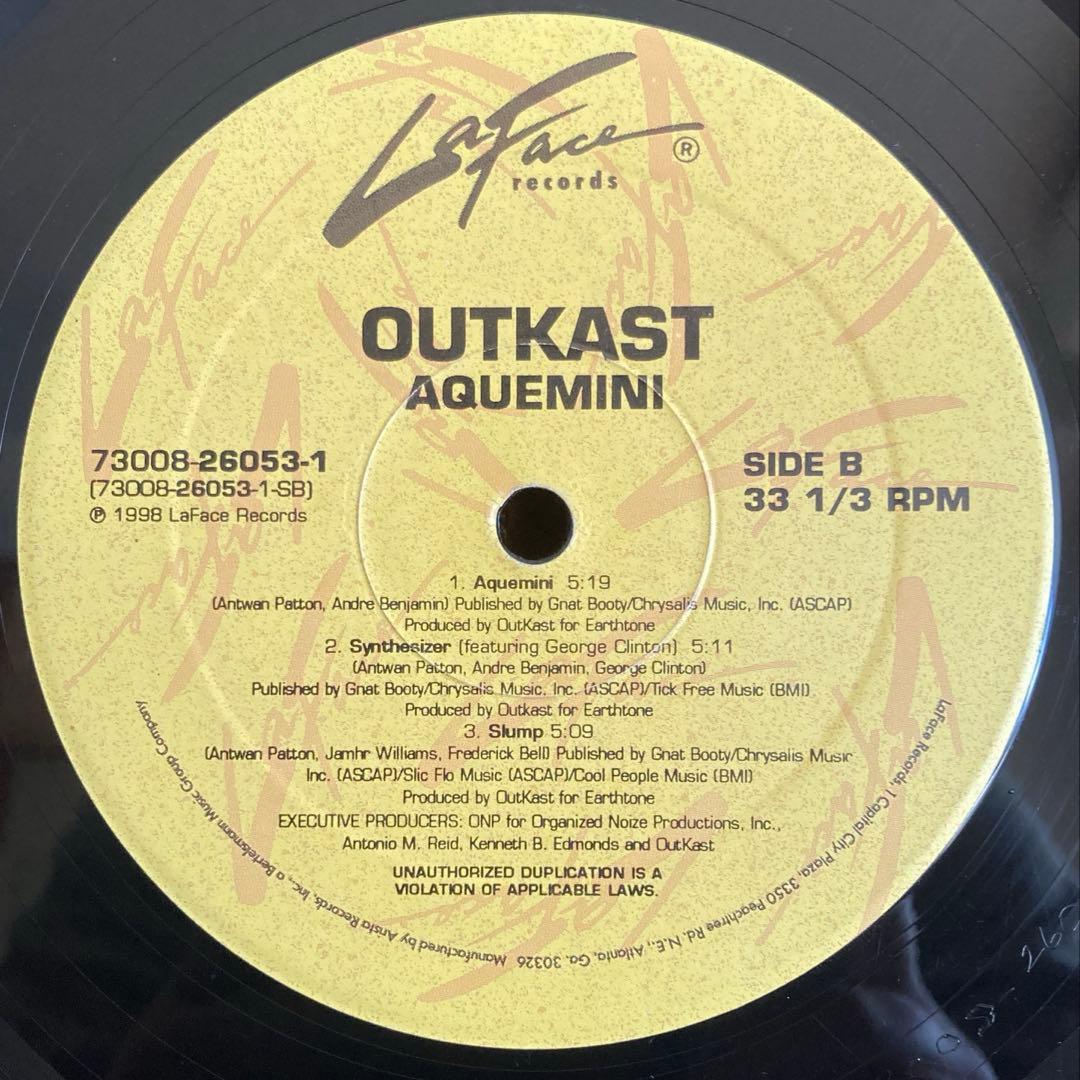 【3LP】OutKast - Aquemini アナログ盤 送料込み