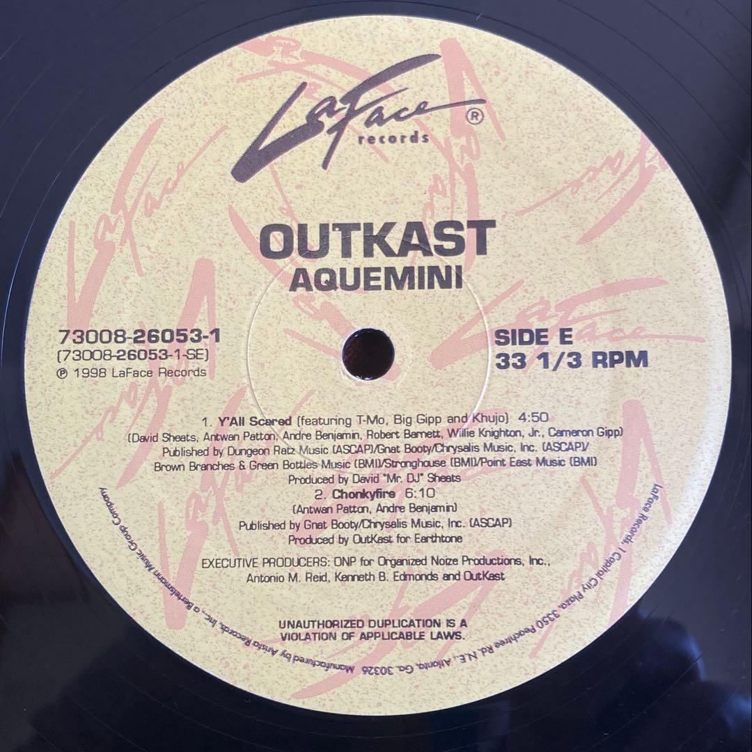 【3LP】OutKast - Aquemini アナログ盤 送料込み