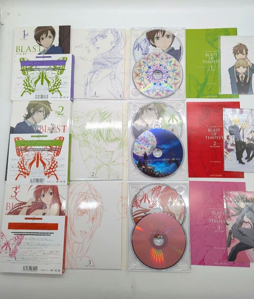 絶園のテンペスト 完全生産限定版 dvd版 全巻セット 収納box付き