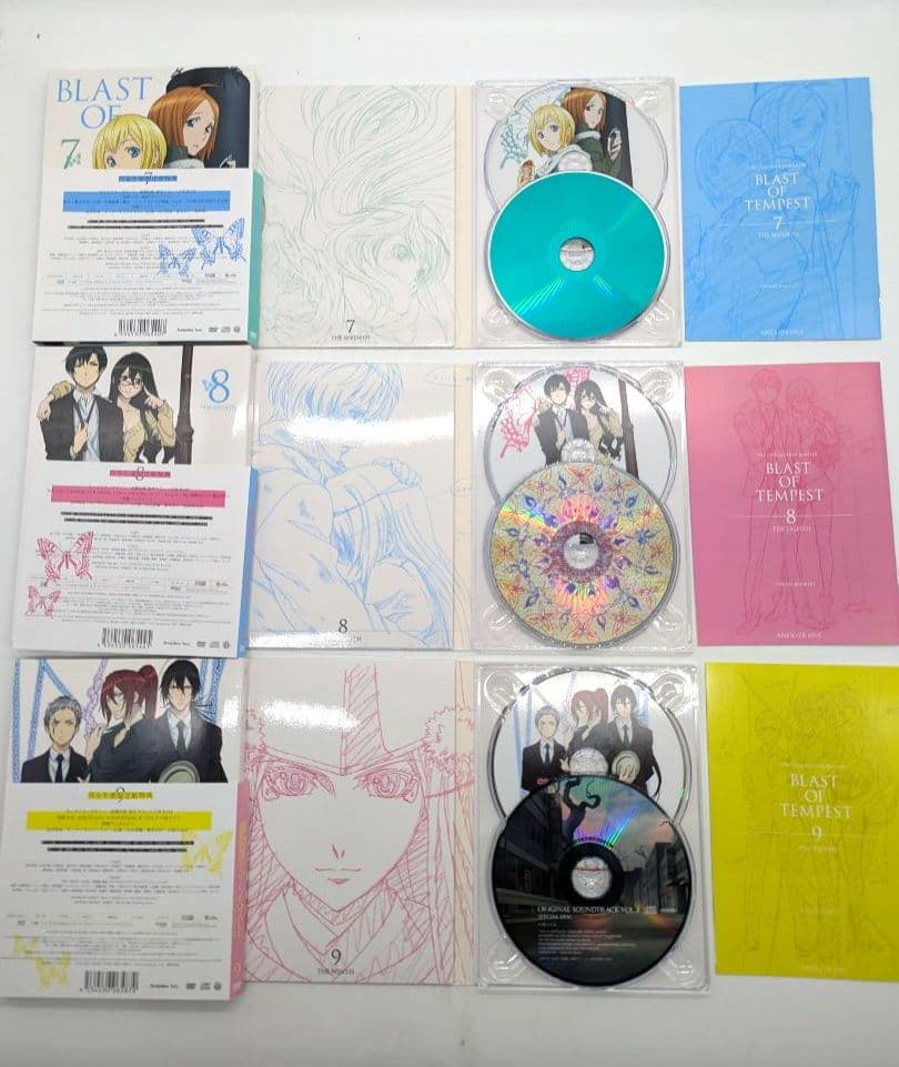絶園のテンペスト 完全生産限定版 dvd版 全巻セット 収納box付き