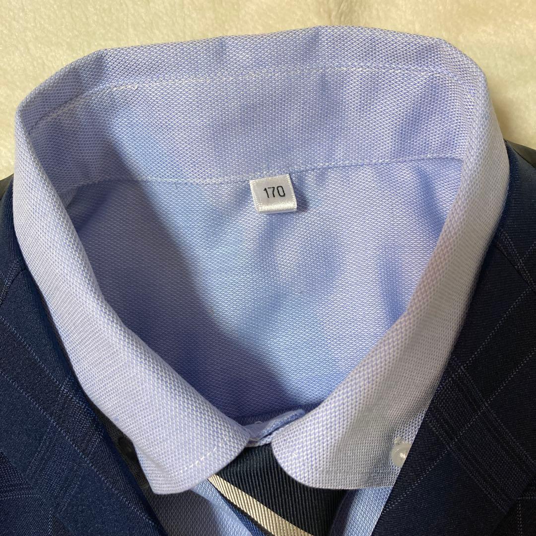 【美品】ワンダーファクトリー 170 スリーピース 5点セットスーツ 卒業式