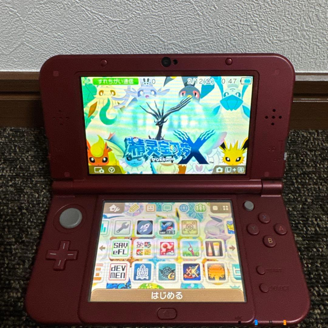 Newニンテンドー3DS LL メタリックレッド