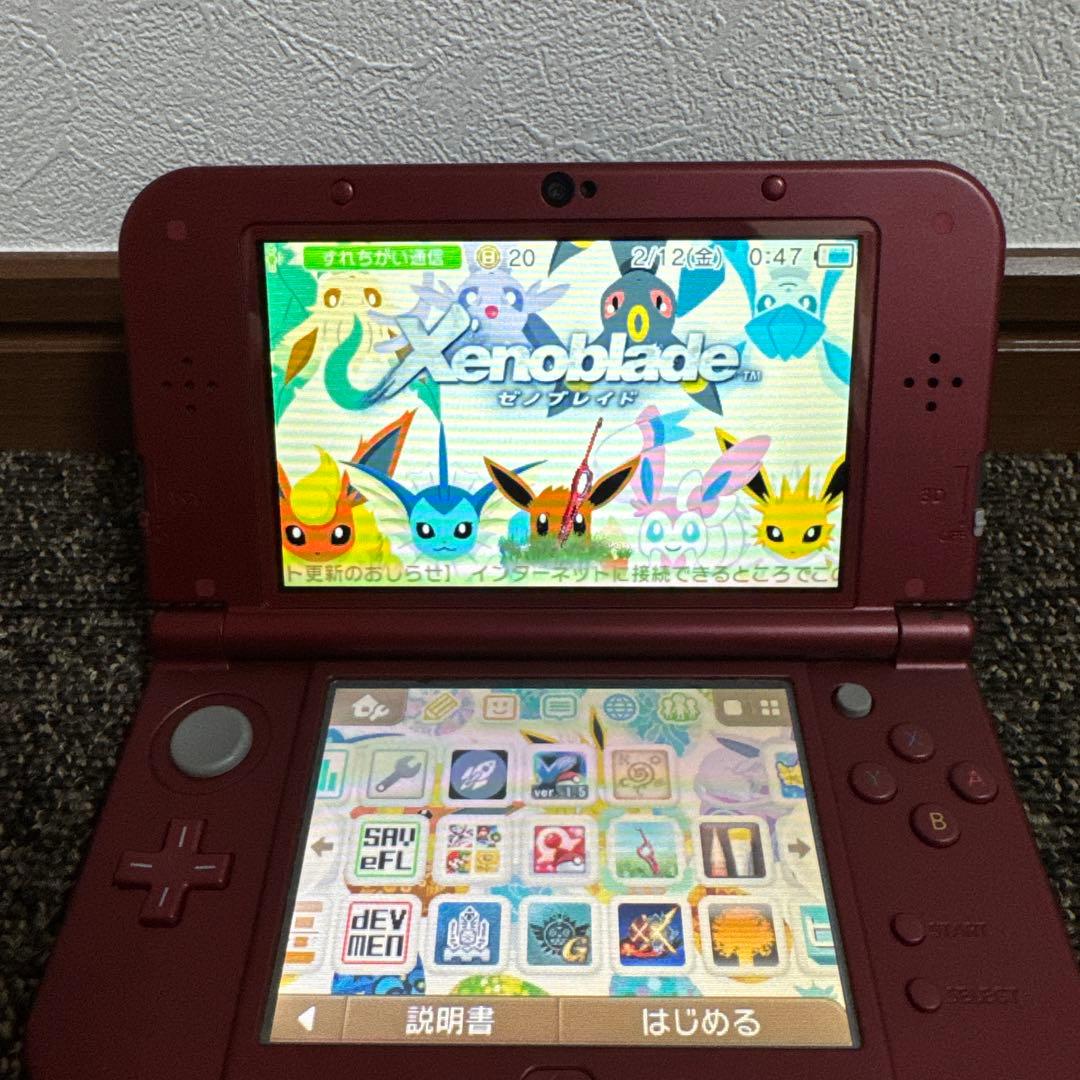 Newニンテンドー3DS LL メタリックレッド
