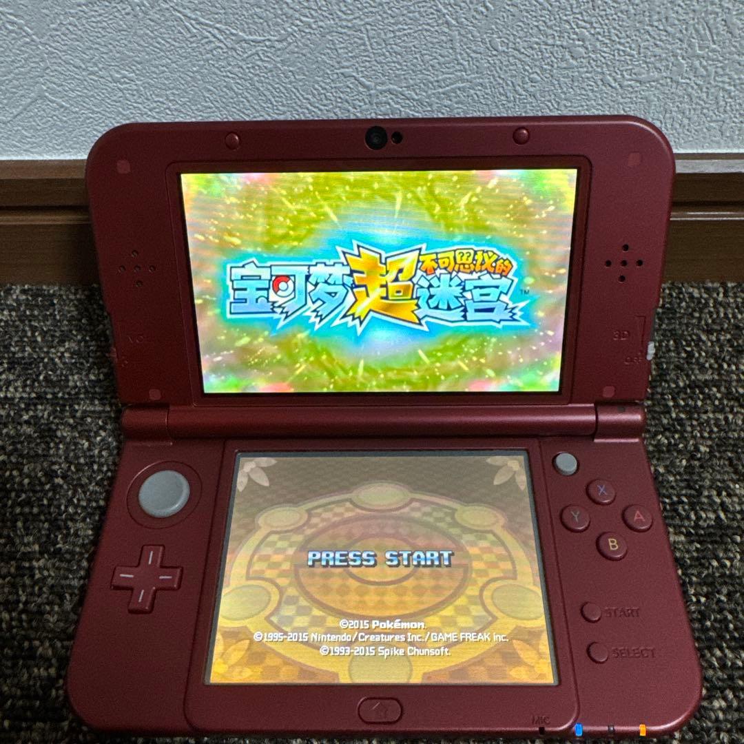 Newニンテンドー3DS LL メタリックレッド