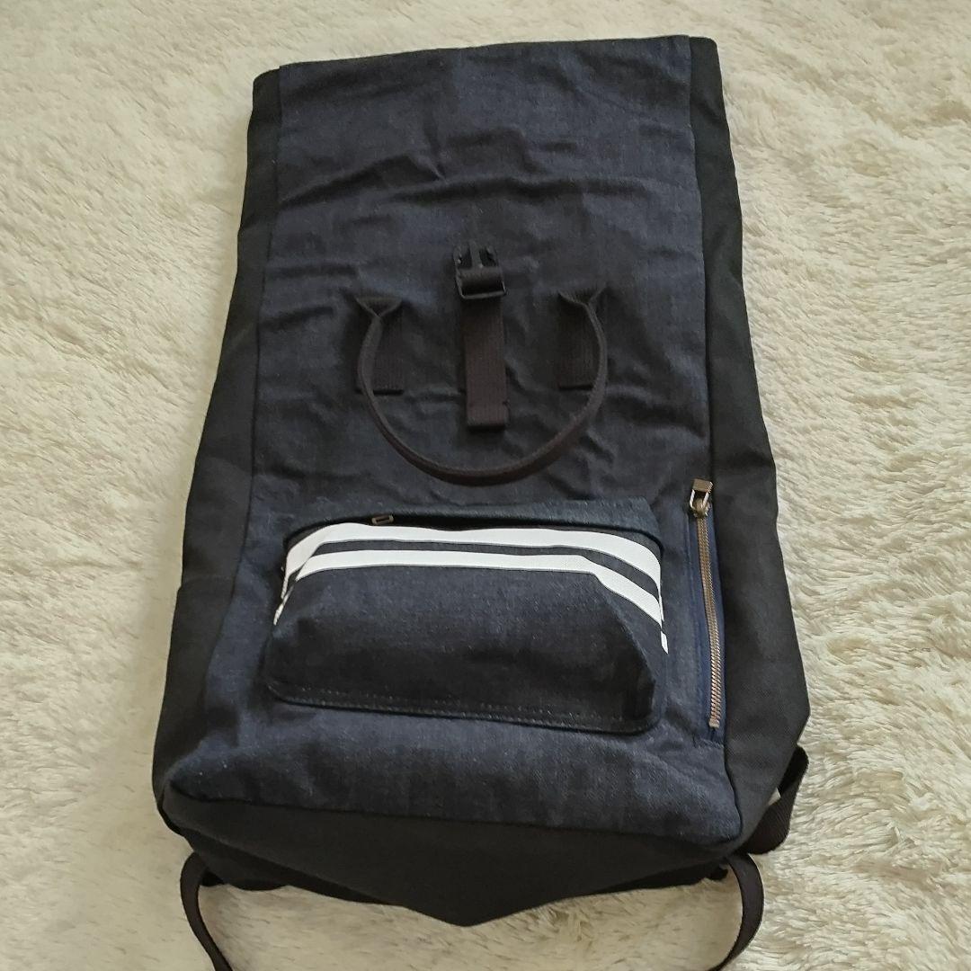 美品✨桃太郎ジーンズ　2WAYバックパック　デニム　インディゴ